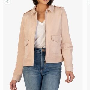 Kut from the Kloth Alina Faux Suede Jacket